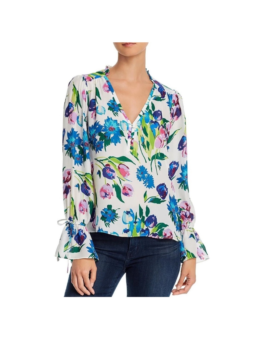 Parker Cassidy Silk Viscose Blouse